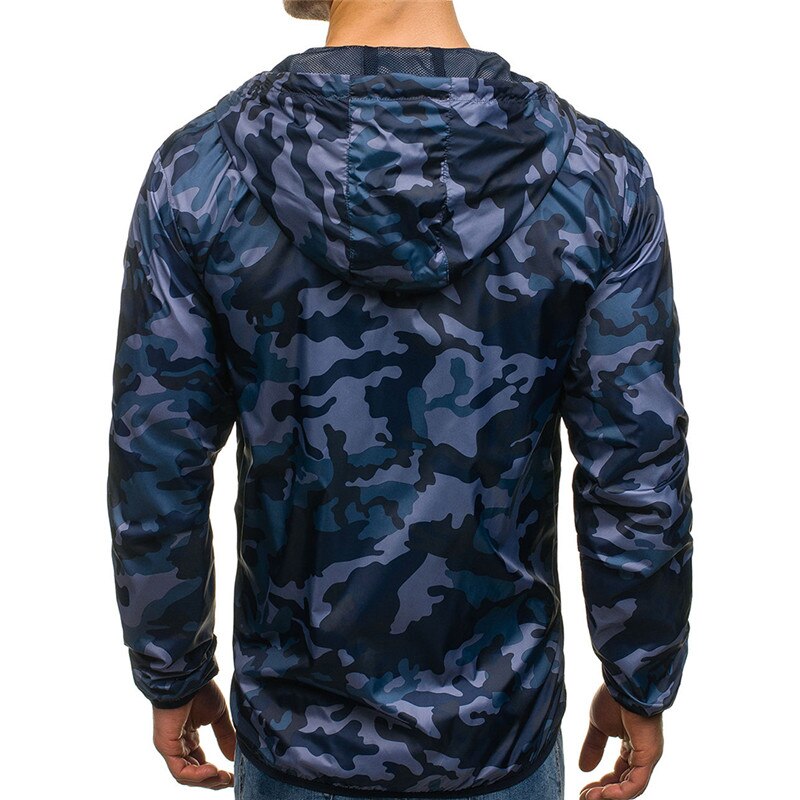 Discover the Versatility of the Hooded Long Sleeve Camouflage Jacket
