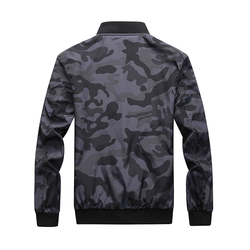 Discover the Ultimate Style with Our Men's Camouflage Bomber Jacket