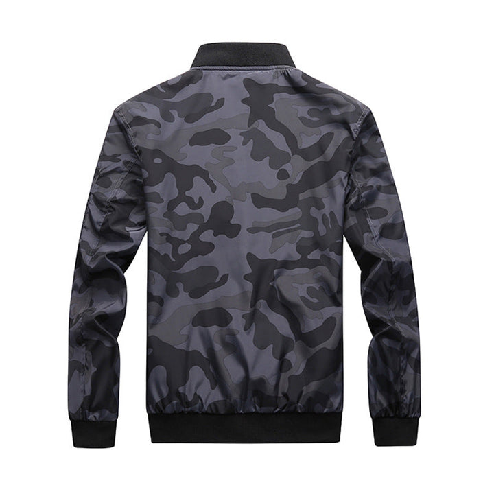 Discover the Ultimate Style with Our Men's Camouflage Bomber Jacket