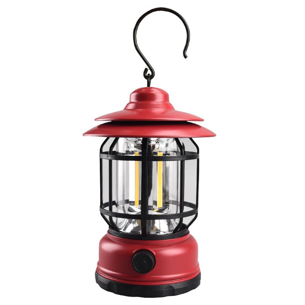 Illuminate Your Adventures with the Outdoor Camping Retro Multi-functional Lantern
