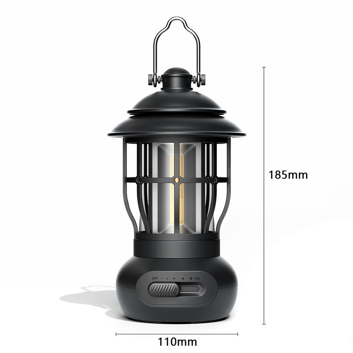 Vintage Style USB Rechargeable Lantern