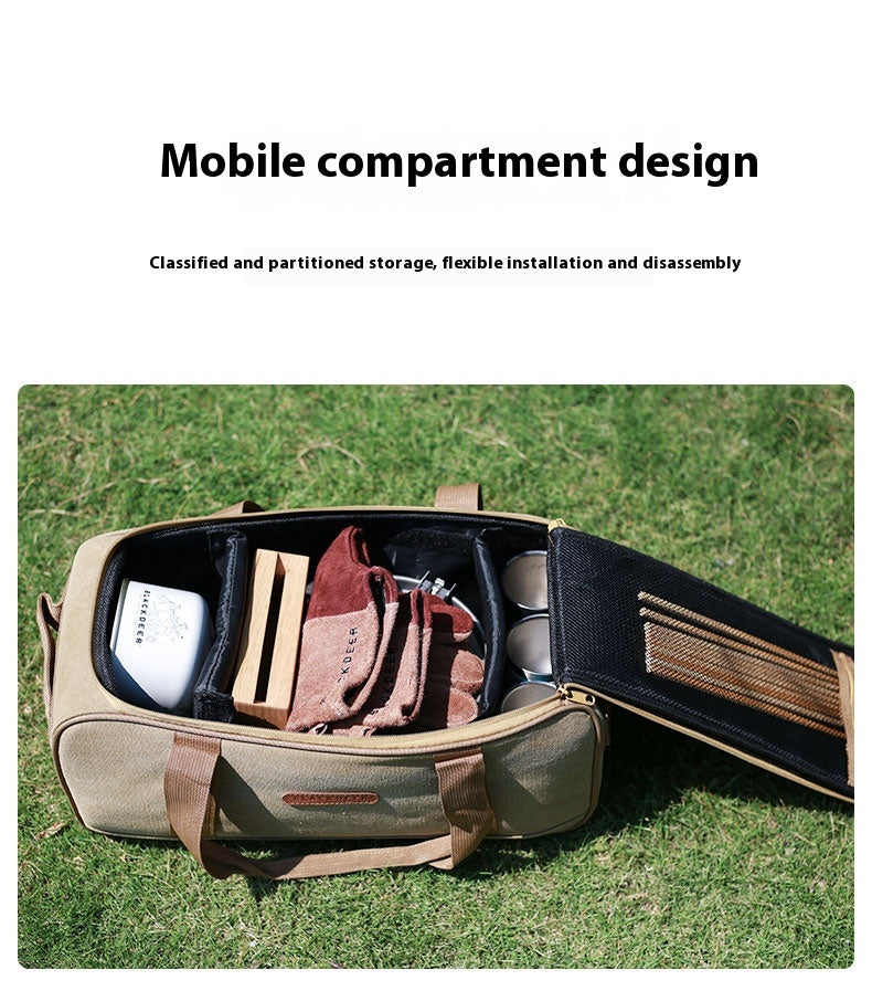 Outdoor Camping Tableware Thickened Gas Tank Stove