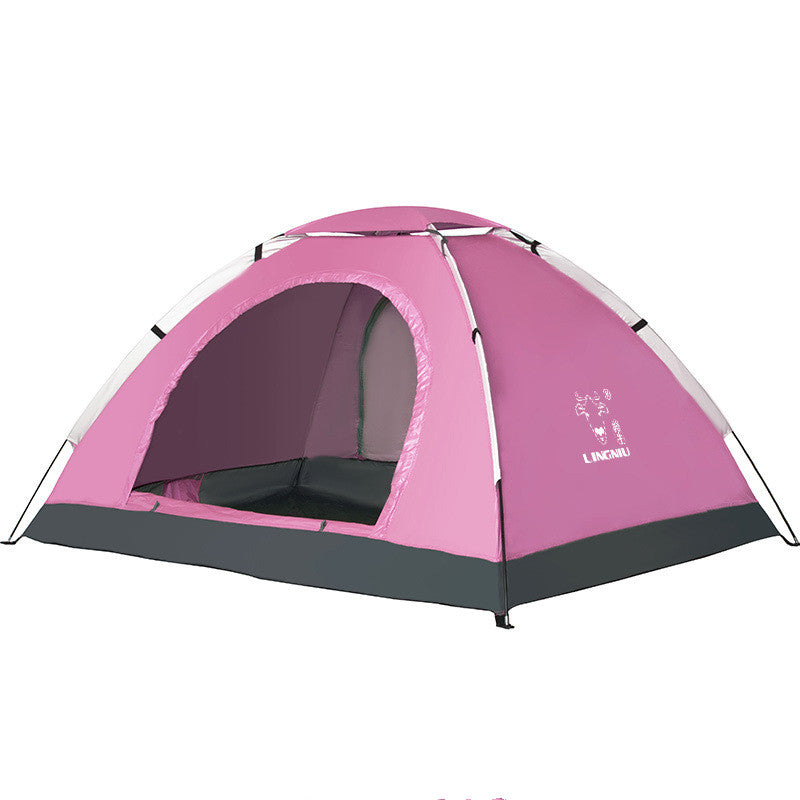Single-layer camping outdoor camping tent