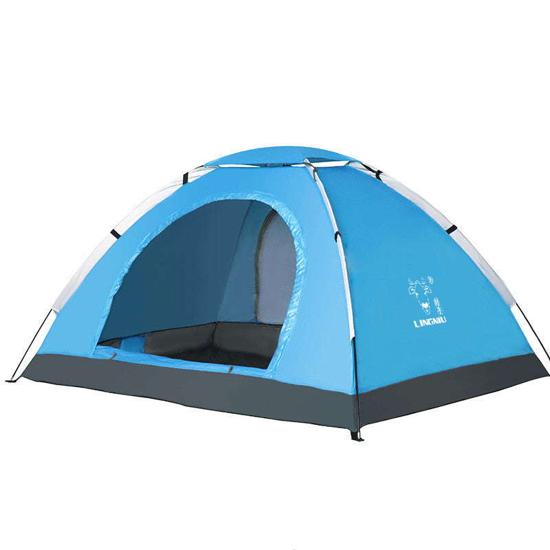 Single-layer camping outdoor camping tent