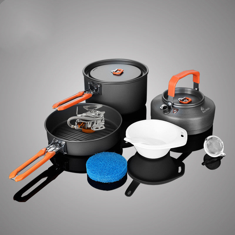 Outdoor Camping Picnic 2-3 Portable Cookware Set