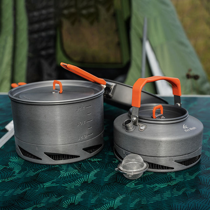 Outdoor Portable Camping Cookware Heat Set