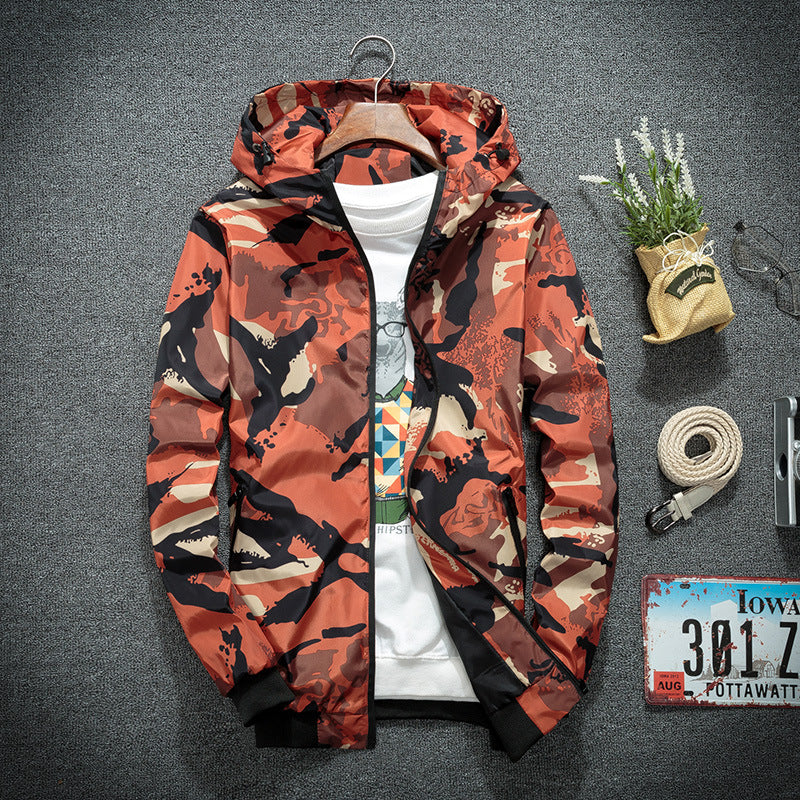 Winter Casual Camouflage Jacket