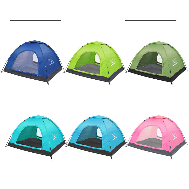 Single-layer camping outdoor camping tent