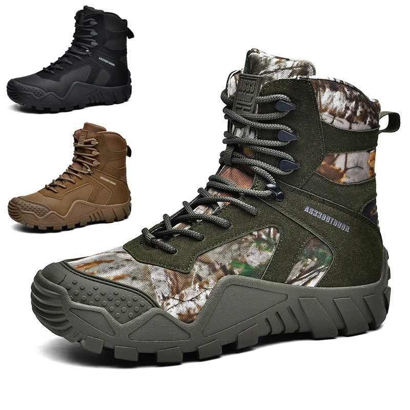 High-top Outdoor Hiking Boots
