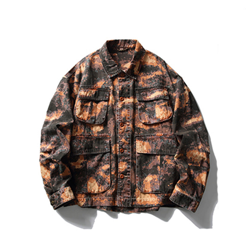 Camouflage Workwear Jacket For Men