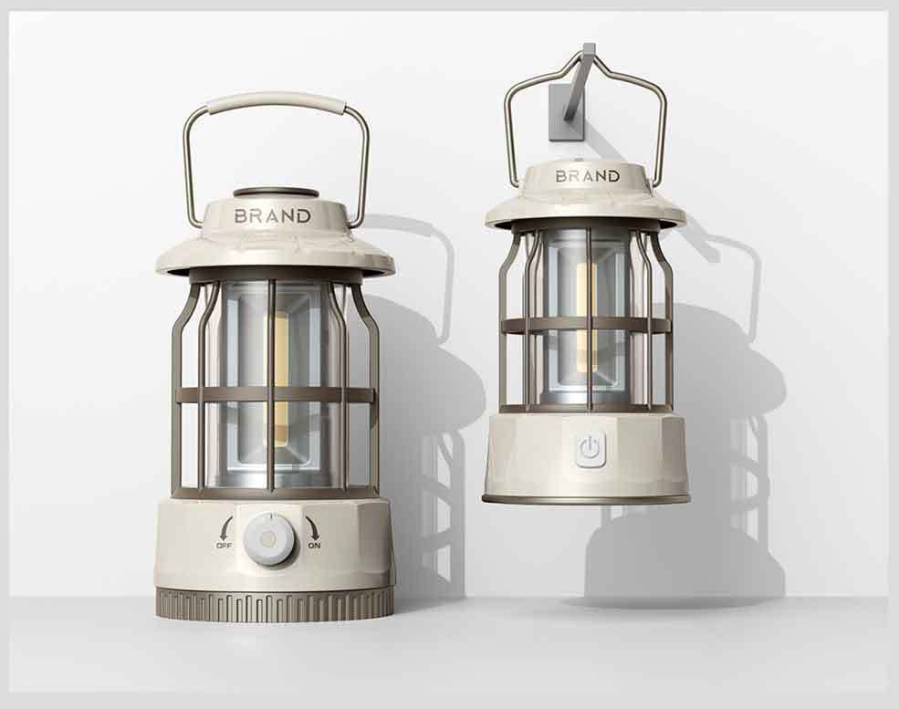 Vintage Style USB Rechargeable Lantern