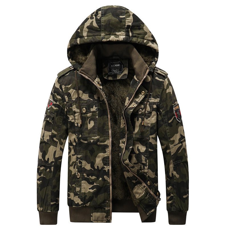 Men's Camouflage Jacket Outerwear