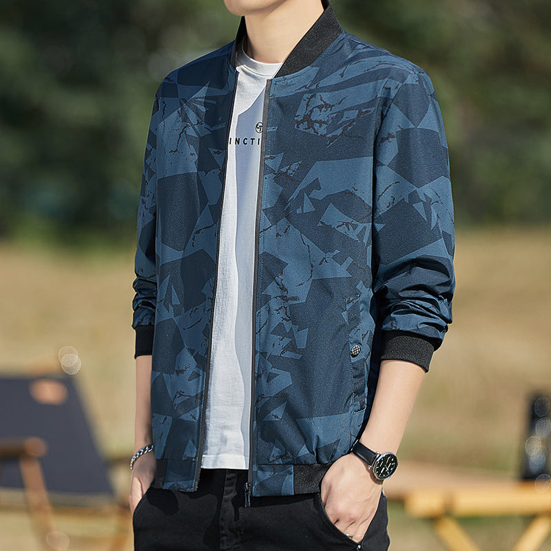 Men's Stand Collar Jacket