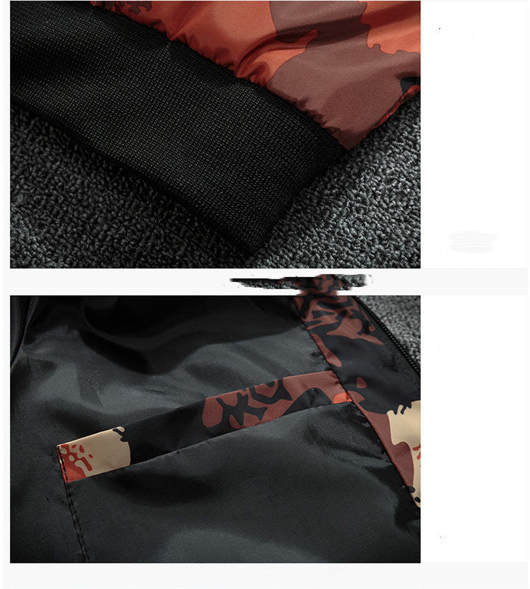 Winter Casual Camouflage Jacket