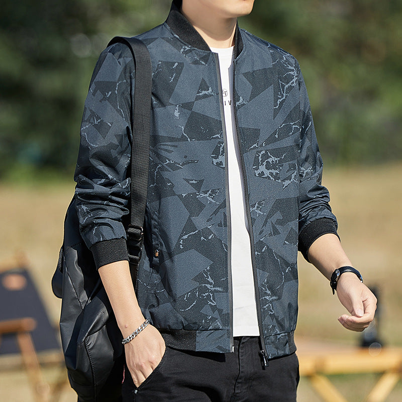 Men's Stand Collar Jacket