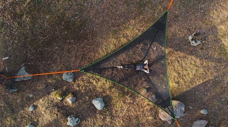 Portable Multi-Person Hammock - Three Point Design