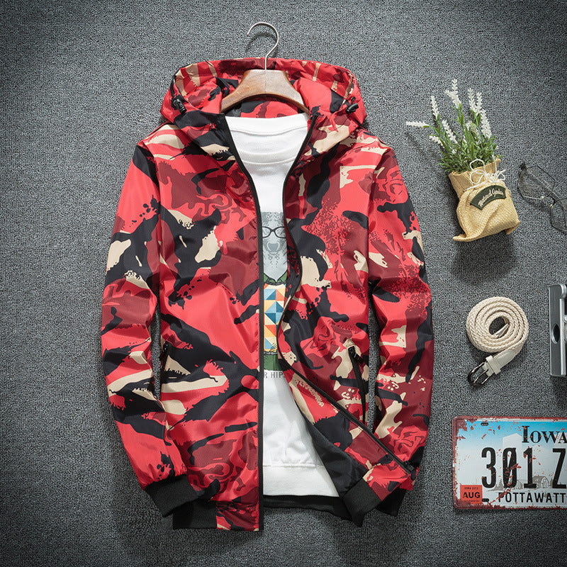 Winter Casual Camouflage Jacket