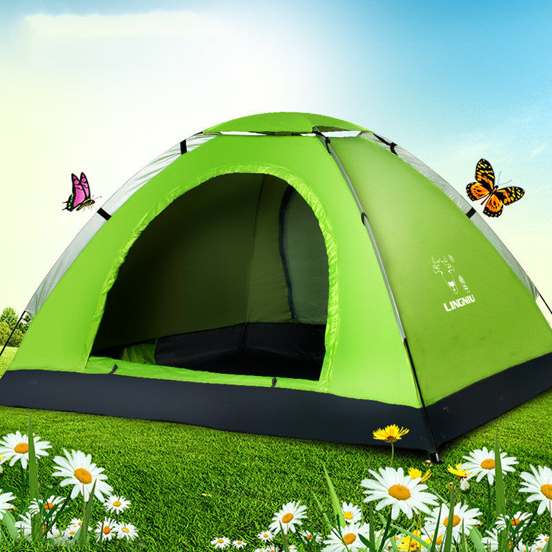 Single-layer camping outdoor camping tent