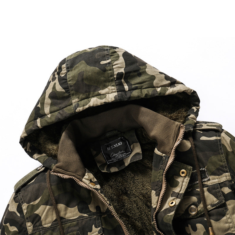 Men's Camouflage Jacket Outerwear
