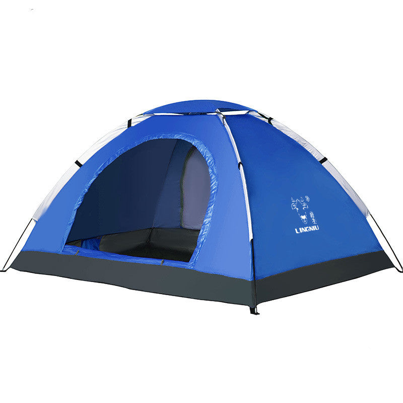 Single-layer camping outdoor camping tent