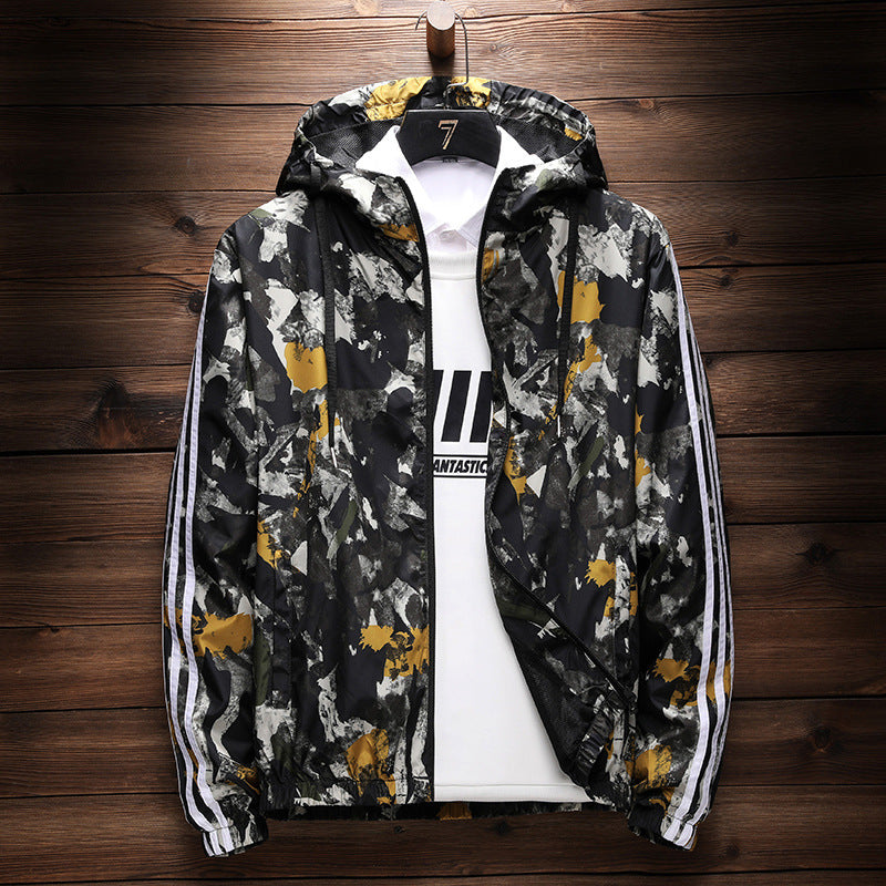 Men's Outerwear Camouflage Jacket