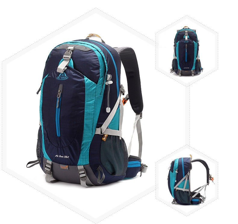 Outdoor Mountaineering Hiking Leisure Travel Nylon Backpack