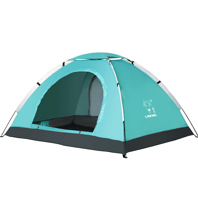 Single-layer camping outdoor camping tent
