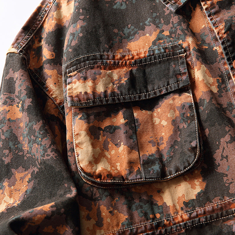 Camouflage Workwear Jacket For Men