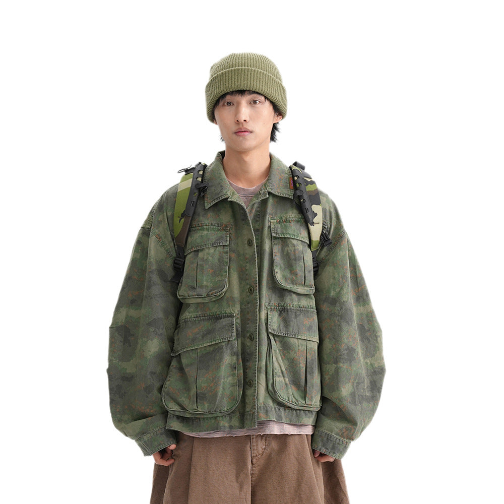 Camouflage Workwear Jacket For Men