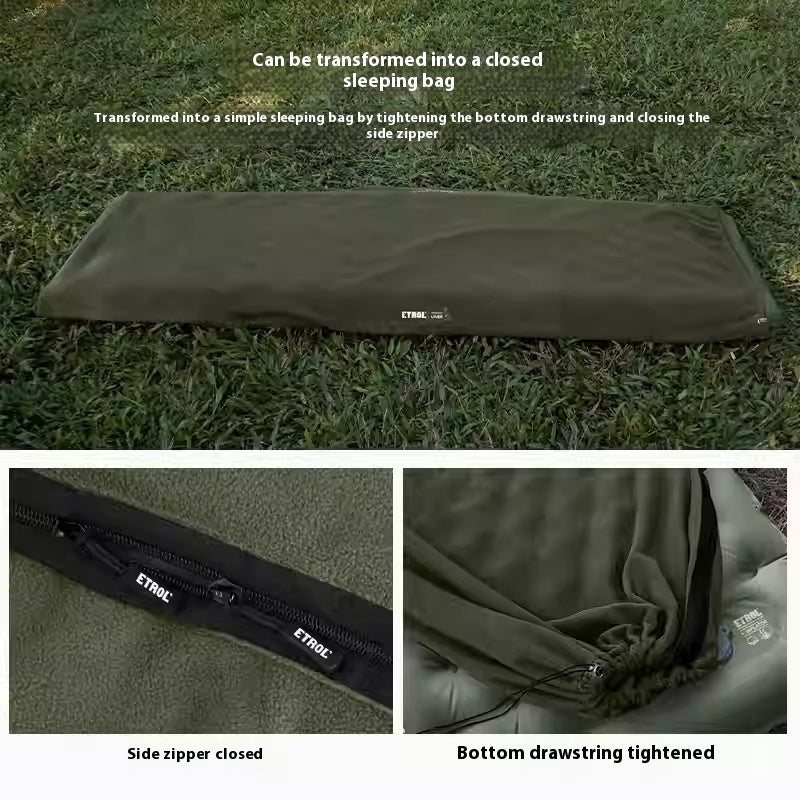 Outdoor Camping Cold-proof Cloak Sleeping Bag
