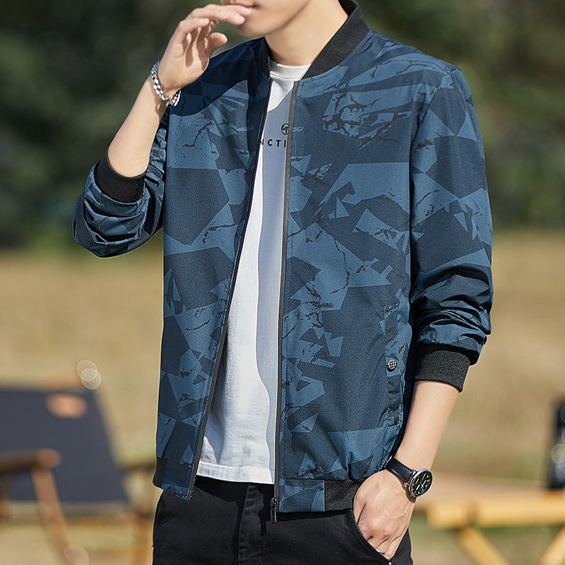 Men's Stand Collar Jacket