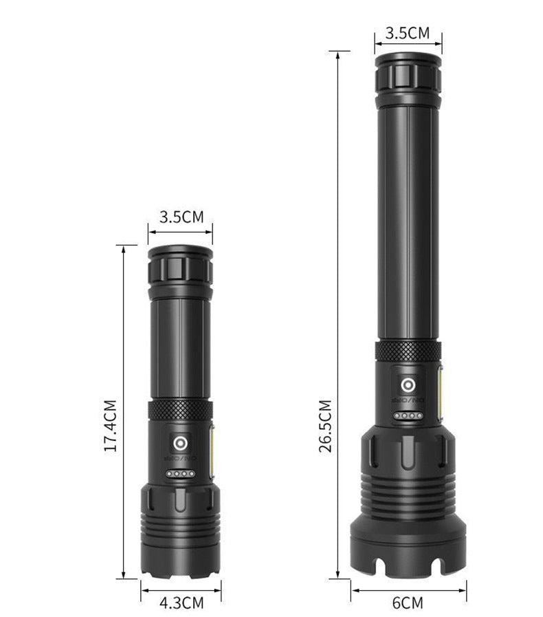 Strong Light Outdoor Camping Flashlight