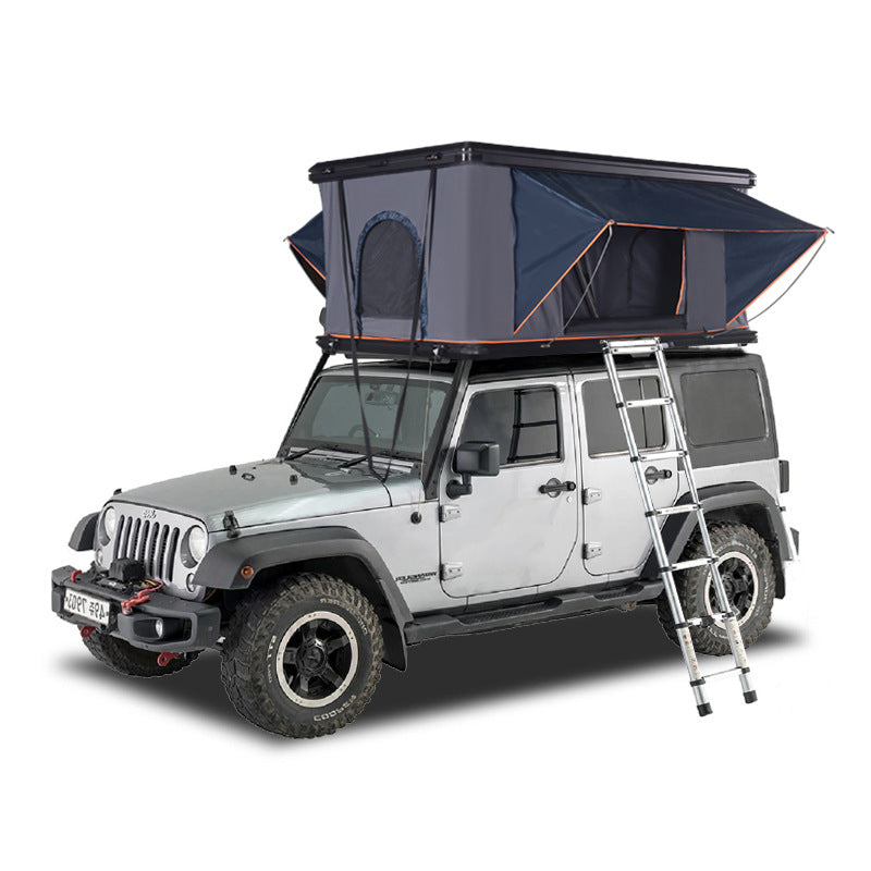 Car Roof Vehicle Tent, Outdoor Aluminum Alloy Foursquare Camping Tent