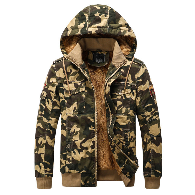 Men's Camouflage Jacket Outerwear