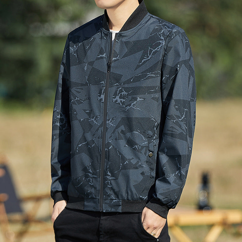 Men's Stand Collar Jacket