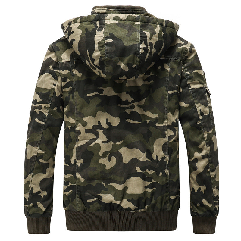 Men's Camouflage Jacket Outerwear