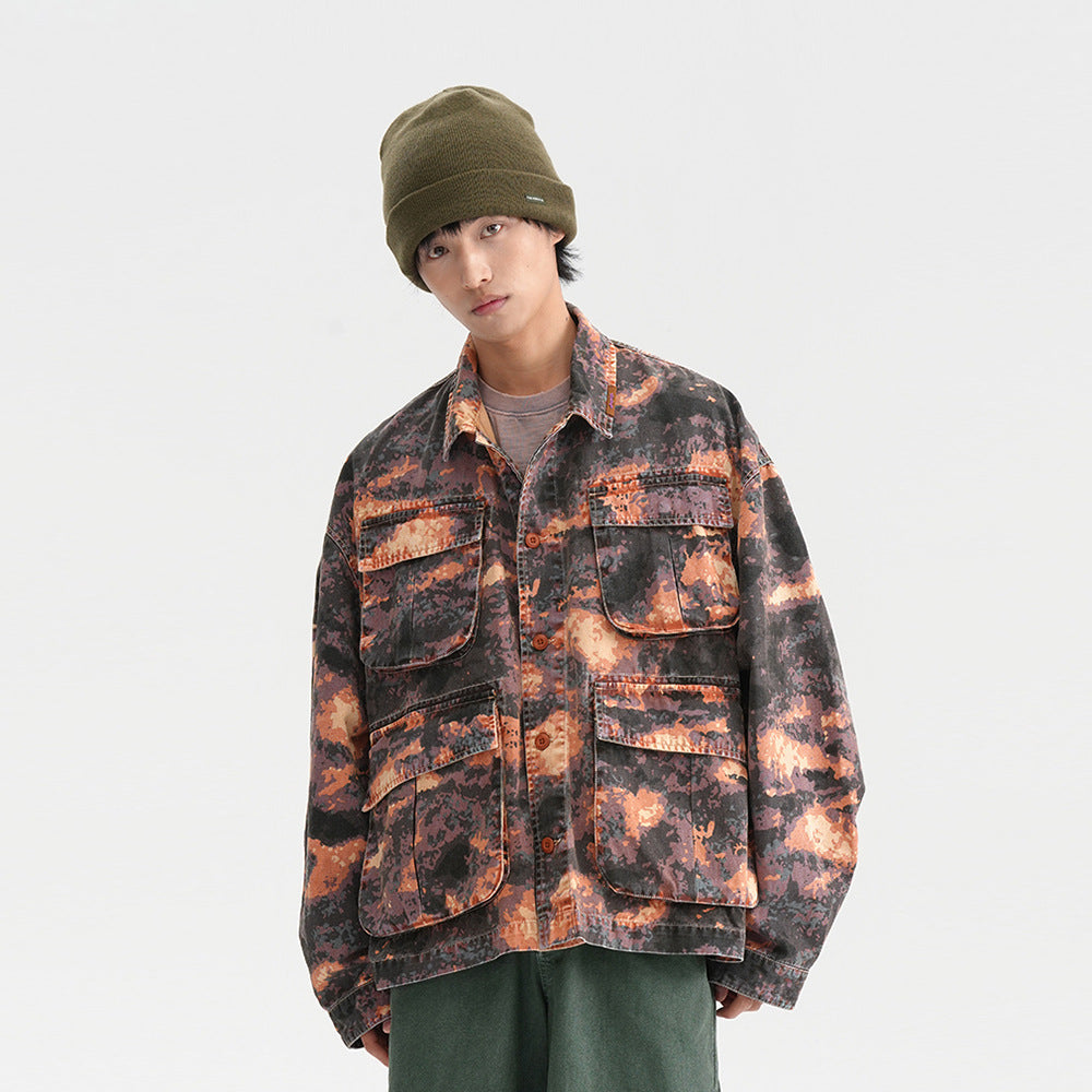 Camouflage Workwear Jacket For Men