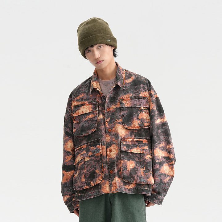 Camouflage Workwear Jacket For Men
