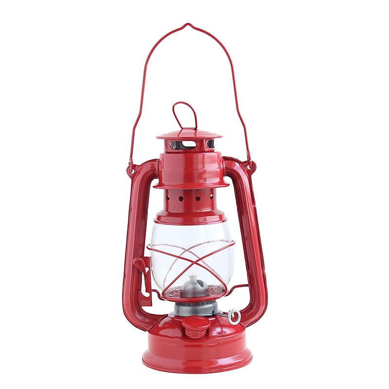 Retro Kerosene Iron Portable Camping Lantern