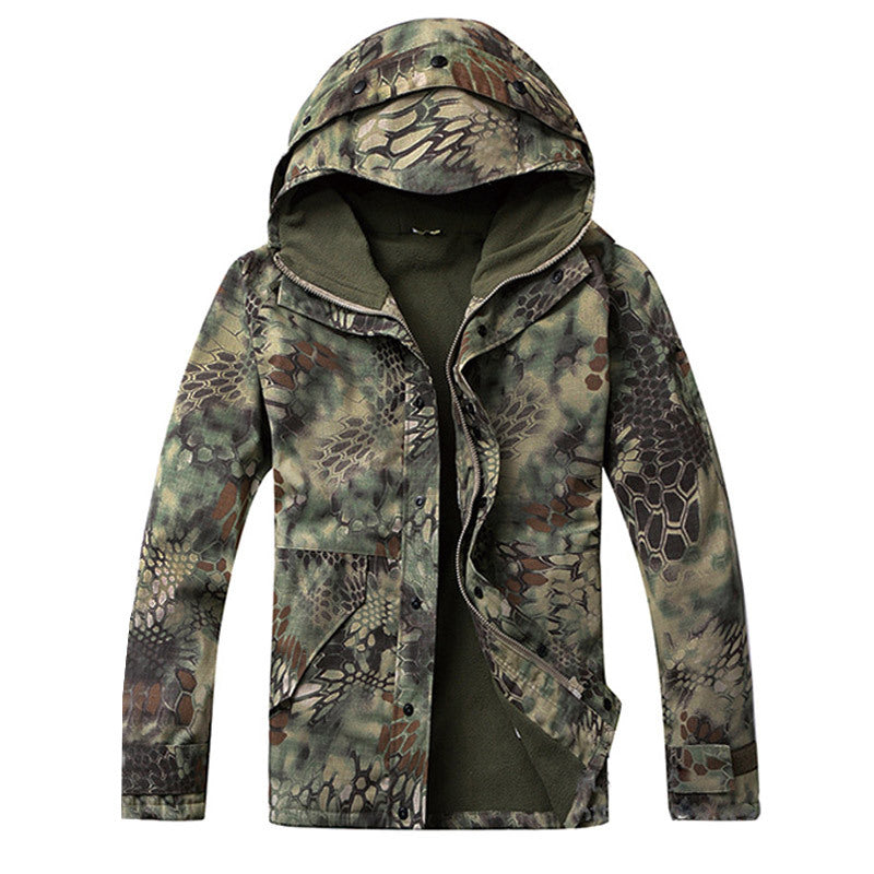 Men's Outdoor Camouflage Jacket Suit