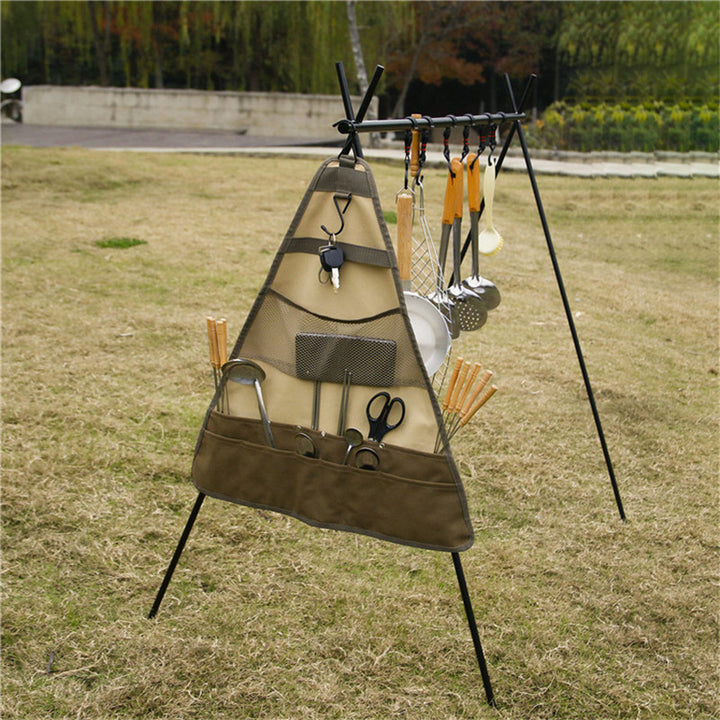 Outdoor Camping Tableware Spatula Hanging Tableware Bag